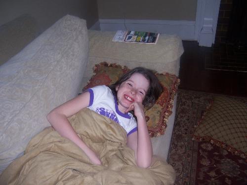 My daughter - She's sweet but exhausting. LOL!