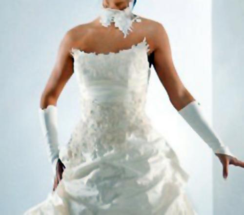 wedding dress - white wedding dress