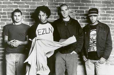 rage against the machine - rage against the machine band photo