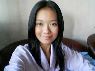 long black hair - after my class, i went to salon