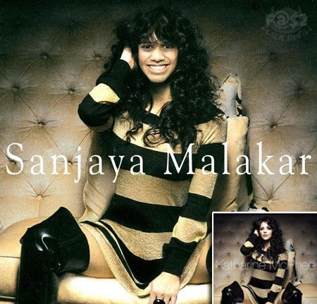Sanjaya Malakar in'Katharine McPhee' Drag - Sanjaya Malakar: The WORST contestant in American Idol Season 6, or probably, the worst contestant of the show ever.