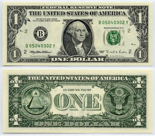 dollar bill - Compare the dollar bill with the link in my post.