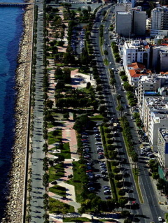 limassol - sea front view