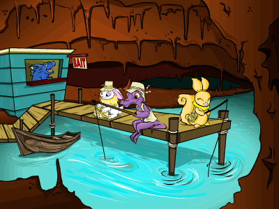 Neopets Underwater Fishing - You never know what you will catch when you reel in your rod at the Underwater Fishing Hole!