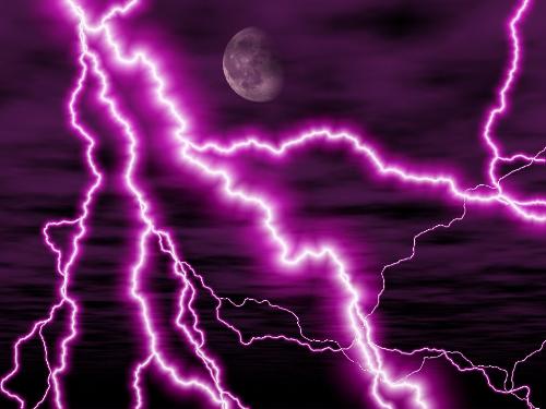 lightning - purple lightning