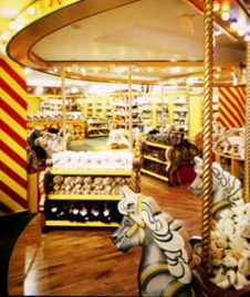london - inside harrods dept. store