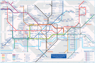 london - under ground map