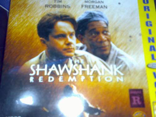 shawshank redemption - one of my favorite film is on my VCD collection - shawshank redemption.