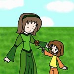 mother and daughter - me and my mom
