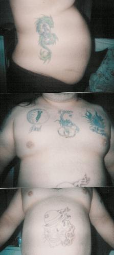 new tattoos - more ink