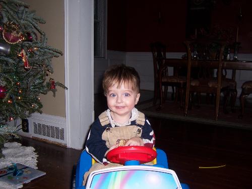 My wild one - He's my wild boy. He's into everything!!