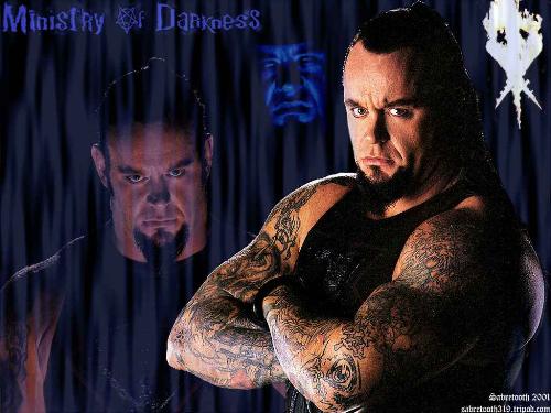The Prince Of Darkness......... - This persona marked the heel turn of the Undertaker after a long time. On a personal front i feel that this was the most rocking gimmick of the Deadman.He wasn't the average heel who got booed by the crowd- but he was EVIL.He took a heel character to a new level. His booming voice, Satanic Beard,The Cold Eyes, The Aura surrounding him & the Brood completed a really fantastic persona...........
