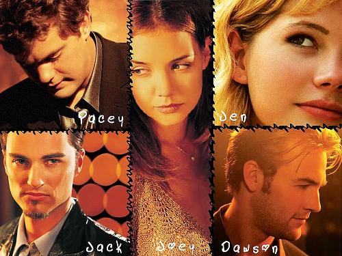 Dawson's Creek Cast - This is a picture of the cast of the WB show, 'Dawson's Creek'.