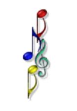 Music Notes - Graphic designed by Faith goes with an entire web set for music.