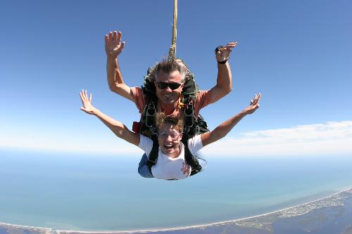 Skydive - This is me skydiving 3 years ago. Biggest rush ever!