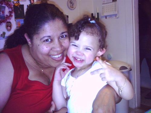 my baby and me! - my angel and i..the only girl out of 3 children..shes the miracle baby!