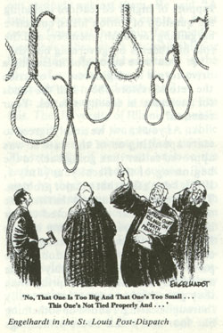 Capital Punishment. - I don't find concept of capital punishment very good as it's not worth