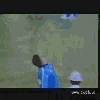 Aravinda - Sri Lankan cricket champion Aravinda hitting a huge six