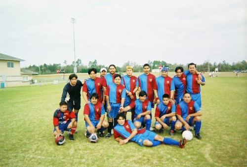 mexican style futbol - this is my husbands team,we are not the best bbut we play hard