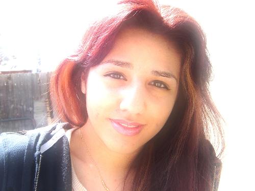 My sister - Her name is mOnica and is 15 years old.