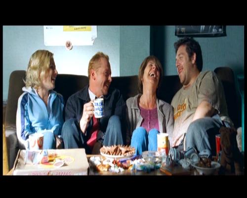 A nice chat and a cup of tea - Words for all occasions! A scene from Simon Pegg's 'Shaun of the Dead'.