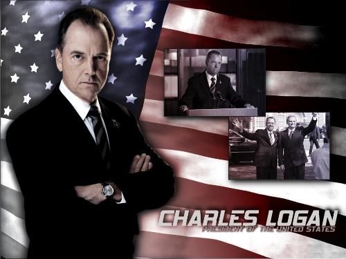 President Logan - he's dead,killed by his wife.