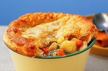 Country Style Chicken - Country style chick and tarragon pie this will warm your socks up.