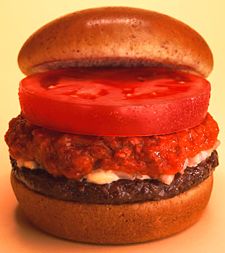The story of a MOS burger - A picture of a MOS burger.