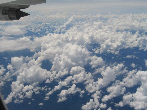 Blue Sky - This one is simply breath taking. The clouds seems to stretch forever!  Use your imagination. What do you see?