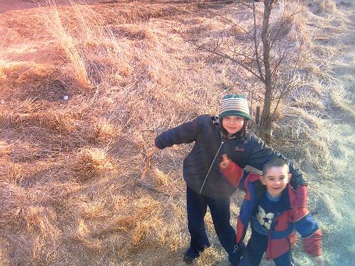 my kids - my kids enjoy the spring weather