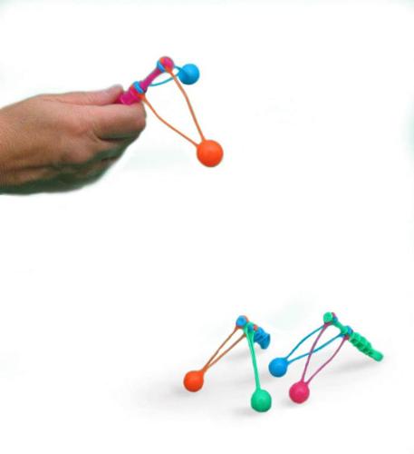 Clackers - Clacker Toys. My sister had a huge collection of these when she was young.