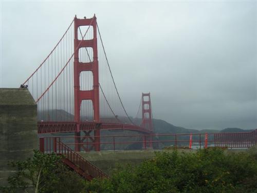 Golden Gate Bridge - Its BIG and pretty red