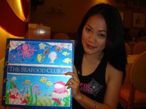 The seafood club model - Pic taken by my friend @ red crab in Greenbelt