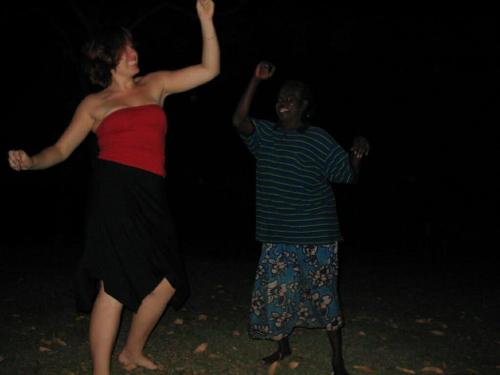 dancing time - My drunk friend I found in the park :P