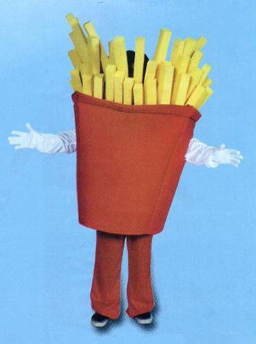 french fries - french fries mascot