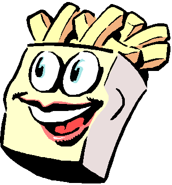 french fries - french fries character