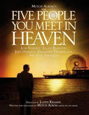 The Five People you Meet in Heaven - The cover of the movie.