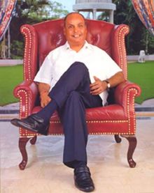 Dhirubhai Ambani - Dhirubhai ambani as well know industrialist and millionaire who was owner of Indian largest company reliance industries.
