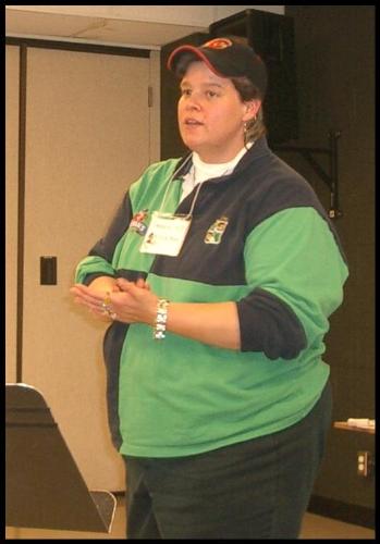 My Speech About Poverty - Here, I am doing what I always do - talk talk talk talk. This pic was taken while I was presenting a speech about low-income issues, poverty, and homelessness.