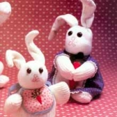 Sock Bunnies - Sock Bunnies, just in time for Easter.