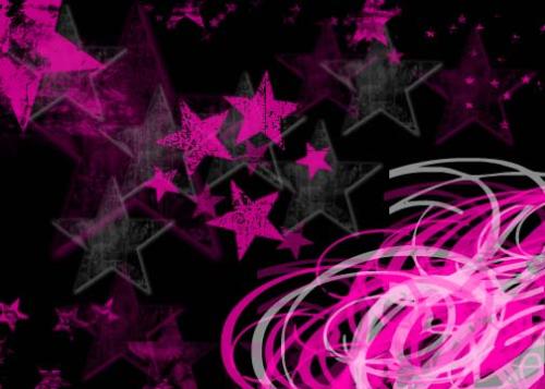 Pink - This is a cool pic using pink and black.