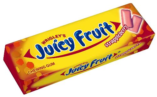 chewing gum - juicy fruit gum