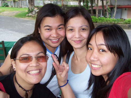my officemates - before swimming