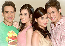 filipino hit tv series - Tha cast of the ever famous telenovela of abs-cbn, Maging Sino Ka Man.