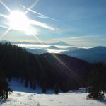 Mt. Ashland Shines  - Mount Ashland is one the most southernmost mountaintops in Oregon. It is a ski resort for many tourists and locals. Located just south of Ashland, Oregon, fifteen miles north of the California boarder.