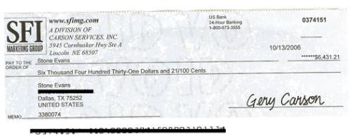 SFI marketing - This guy earned 6000$