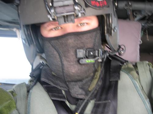 This is my sisters son in korea  - He is in flight over the water somewhere in korea he does medvac and loves it.