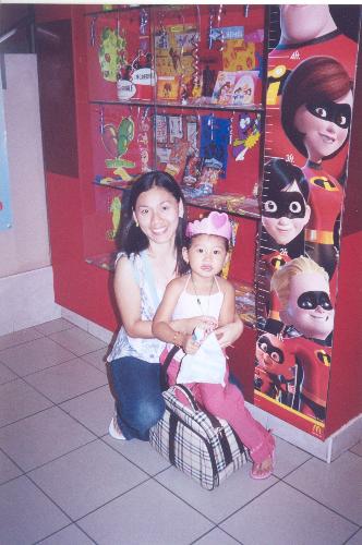 Princess and Rose Gabriel - My bestfriend and my niece...