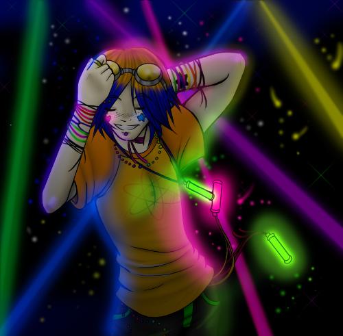 raver illustration - raver illustration found on deviantart.com