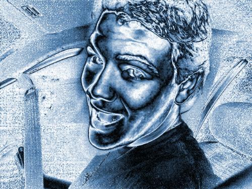 Photography - Metallic shading onto negative light